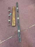 Three carpenters levels