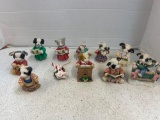 enesco Mary moo moos cows Christmas