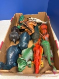 Toy dinosaurs