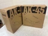 Two AK 45 Bluetooth stereo amplifiers
