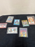 various sports cards