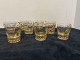 LIBBEY Greek key beverage glasses