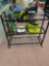 Metal rack approximately 3 foot wide 3 foot high