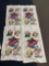 4 NOS Colgate, toothpaste advertising Towels