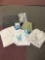 New linens, including shower curtains, Sheet, Window curtains, etc