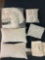 extra deep sheets queen size, pillows, shower curtain