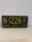 1953 Ohio license plate