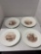 Four Wedgewood old London views plates