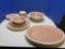 Mid-century 1950s HARKERWARE pink Coco