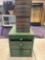 Vintage metal parts cabinets
