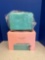 Kate Spade, turquoise, two sliced toaster and box, New