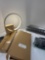 bedside lamp with charger curtain rod