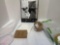 plastic boxes, mobile phone, stand, Angel wings