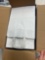 100 pieces of white paper gift bags