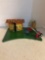 MARX tin Glendale Depot train station for model railroad