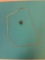 Chain and earring marked 14  K, 2.5 DWT