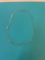 Necklace marked 14  K, 2.0 DWT