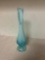 Fenton hobnail Opalescent Blue swung vase