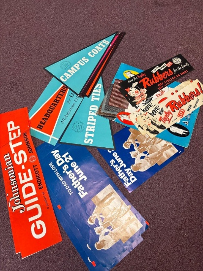 advertising from a Barberton Ohio department store