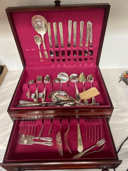 Silver plate flatware