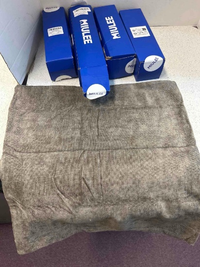 4 boxes of miulee throw pillow covers