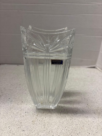Marquis Waterford Crystal Odyssey vase 8 inches tall