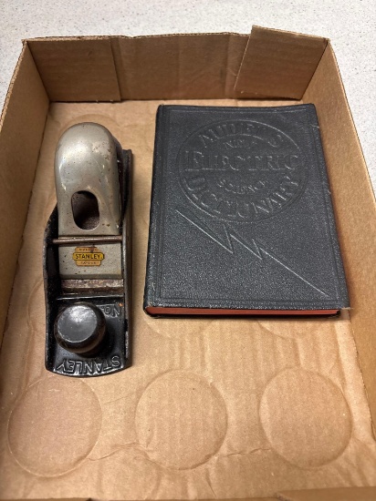 Stanley plane and AUDELs electric dictionary 1947