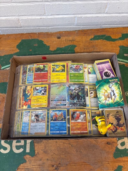 large collection of Pokemon cards see pictures for description
