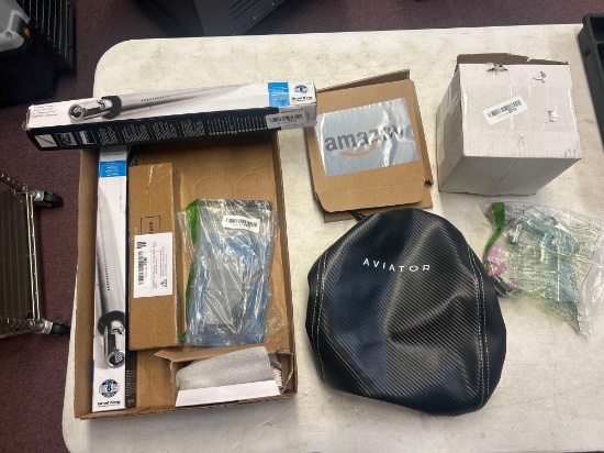 TONNEAU cover, dual tube burners, aviator Seat cover, right hand operator, and more