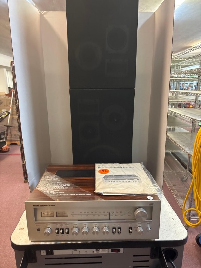 MCS stereo receiver with speakers
