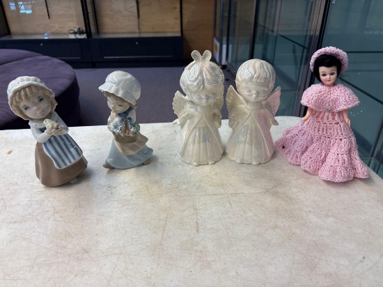 Cascades porcelain figurines, etc