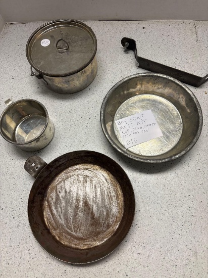 Boy Scout mess kit
