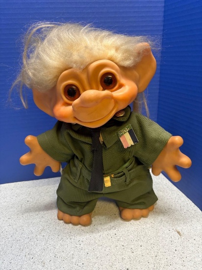 1964 large DAM Troll in military outfit
