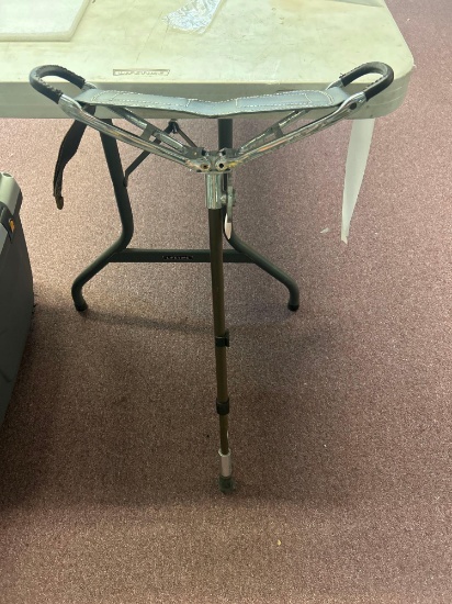 vintage portable folding seat