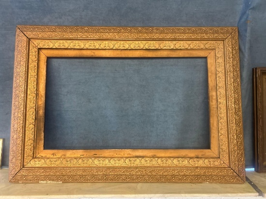 vintage gold wooden frame