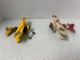 WWII Boeing P12 model airplanes