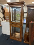 Light up curio cabinet