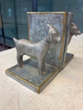 Hearth and hand with magnolia goat metal book ends