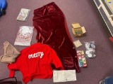 Christmas items and clothing