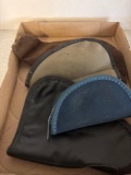 4 Soft zippered, pistol cases
