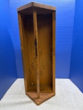 vintage wood tool carrier