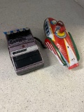 rocket racer metal toy, and grunge FX 69