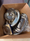 Box of silver plate
