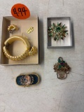 Nice jewelry, Judy Lee, Burch, LERU bracelet and earrings
