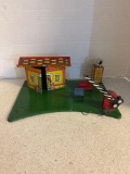 MARX tin Glendale Depot train station for model railroad