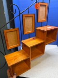 Shadowbox wire display wall hanging
