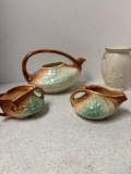 McCoy pottery Daisy, tea set and other pottery