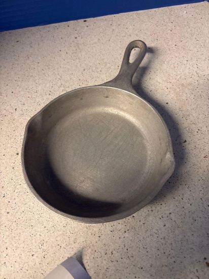 Vintage aluminum skillet, USA