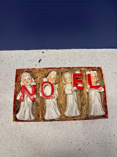 RELCO vintage Christmas, Noel angels