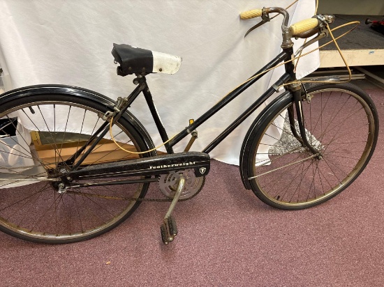 vintage Firestone feather weight bicycle